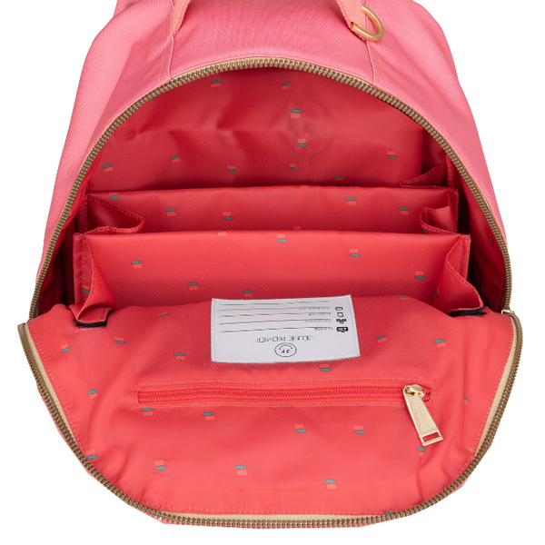 Organiser Backpack Bobbie - Smiley Cherry Red